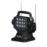 90W Wireless Handheld Remote Control Search Light 370°Rotation x 135°Tilt